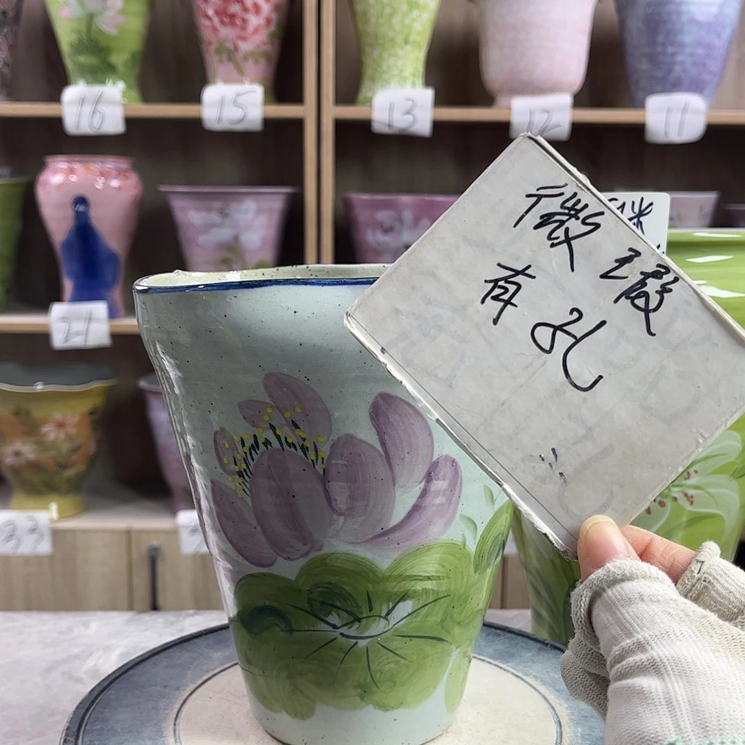 景德镇陶瓷花盆花盆