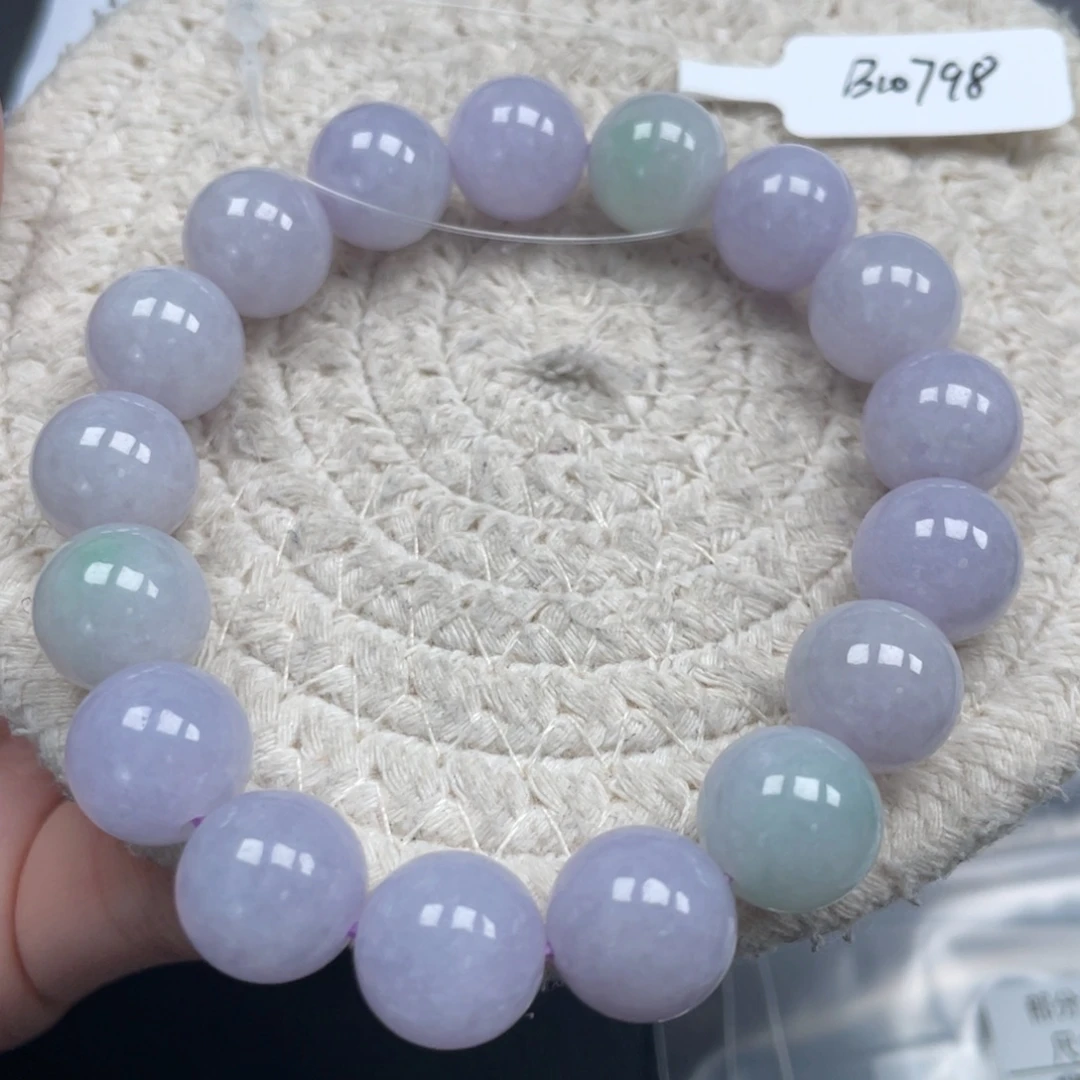 翡翠未镶嵌手链天然A货缅甸翡翠12