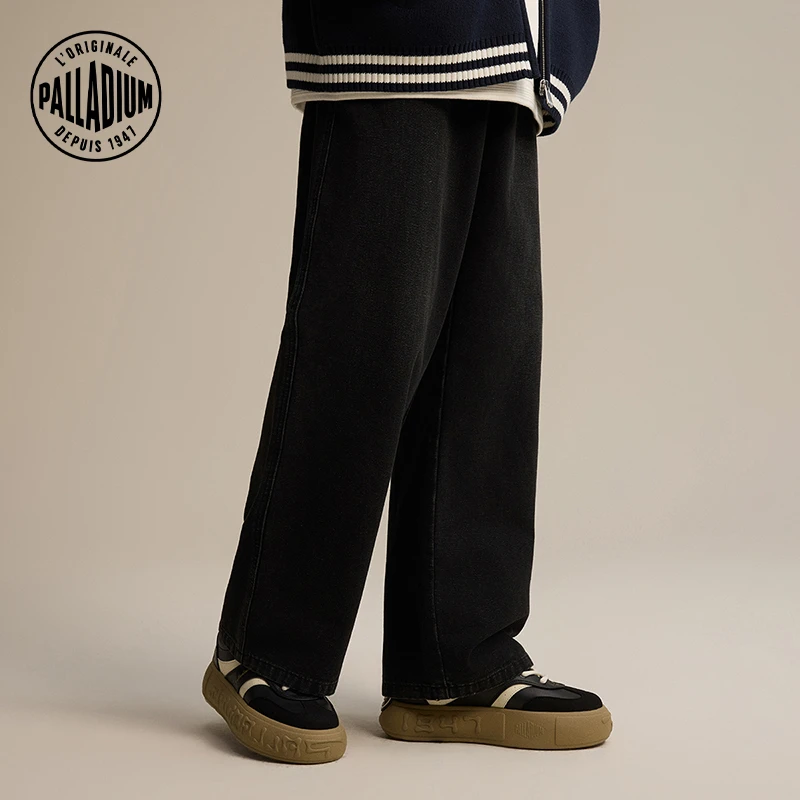 帕拉丁春季男款裤装时尚潮流简约复古牛仔长裤1011343