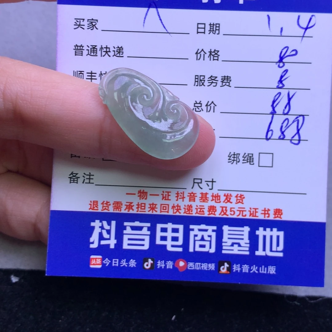 颈饰未镶嵌翡翠(****敏