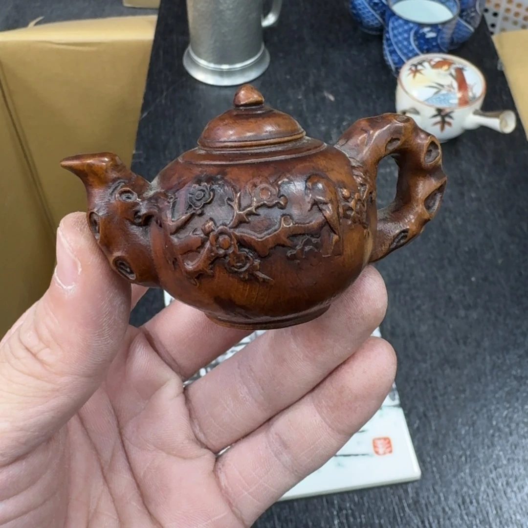 木日本中古工艺品摆件