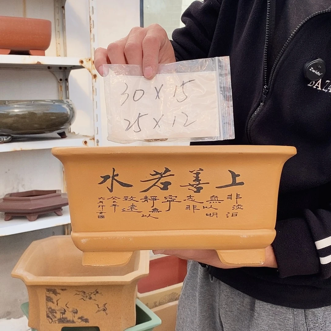 紫砂花盆紫砂花盆