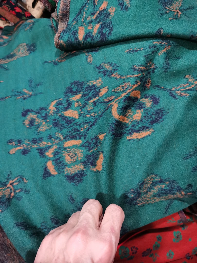 织花布料17号1.9米布头