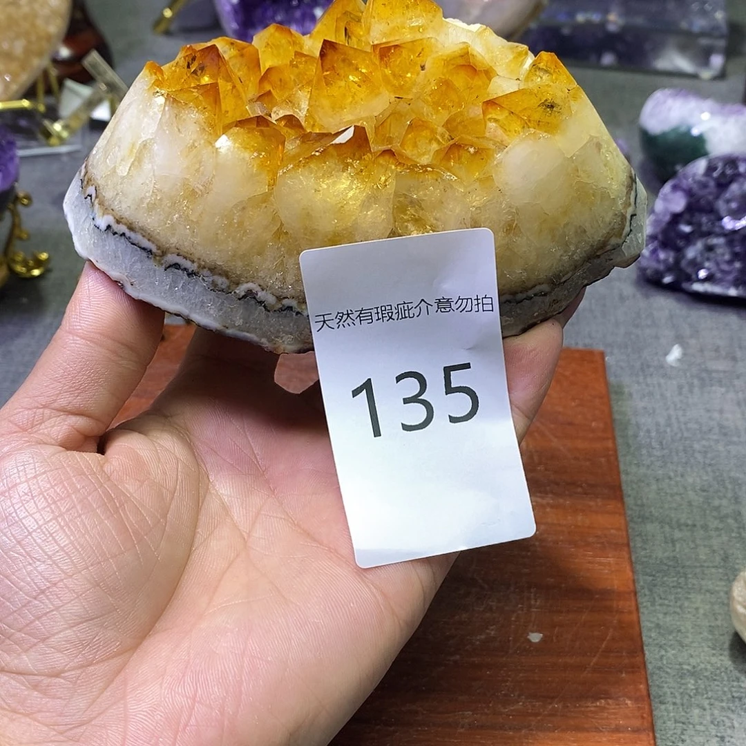 柏***成紫晶珠宝半成品未镶嵌