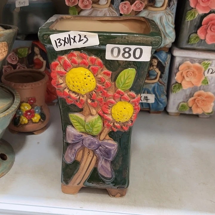 粗陶材质多肉花盆