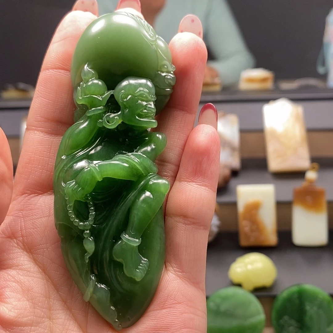 未镶嵌和田玉挂件