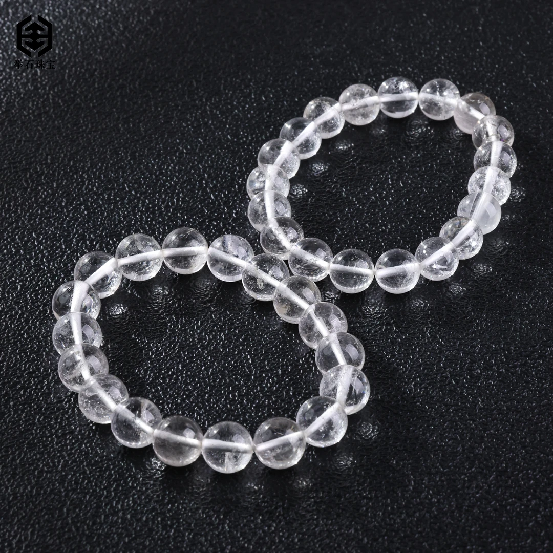 【举石珠宝】T0614-680-12水晶手串（一件/多样性发/约9mm+）Y