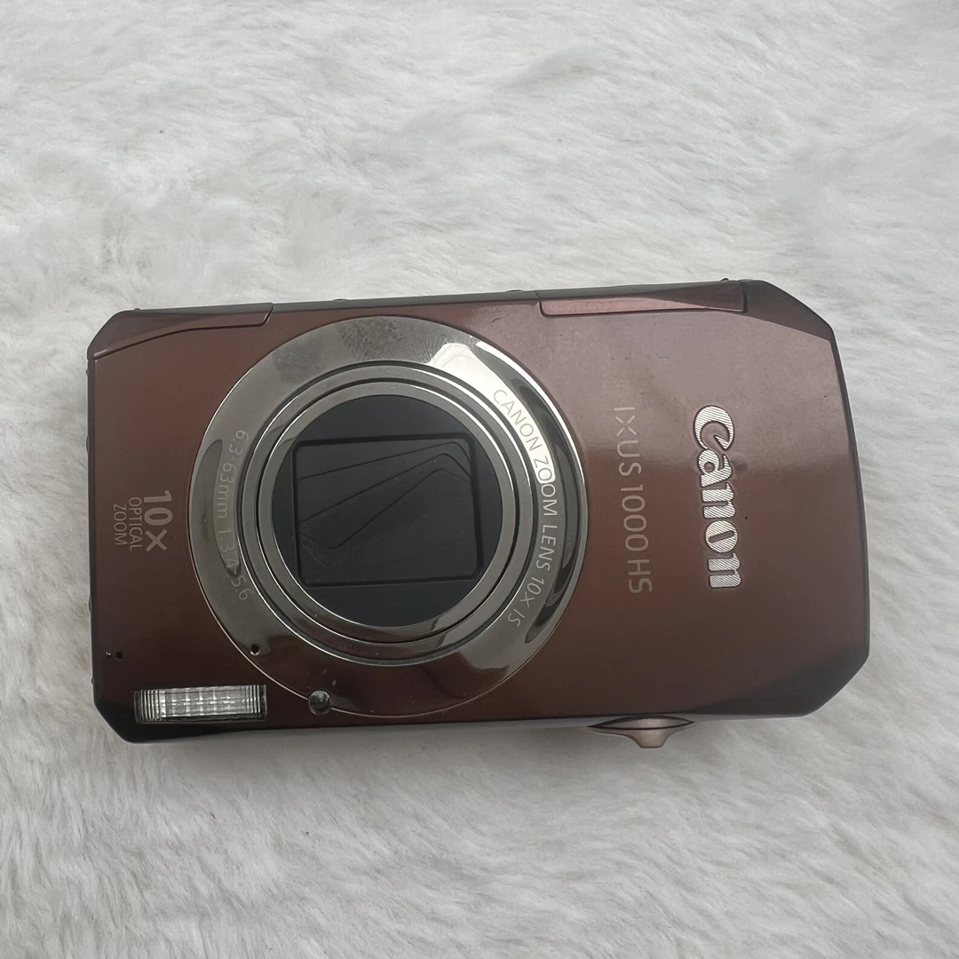 95新 Canon/佳能  ixus1000棕色带原盒1000万像素10倍变焦