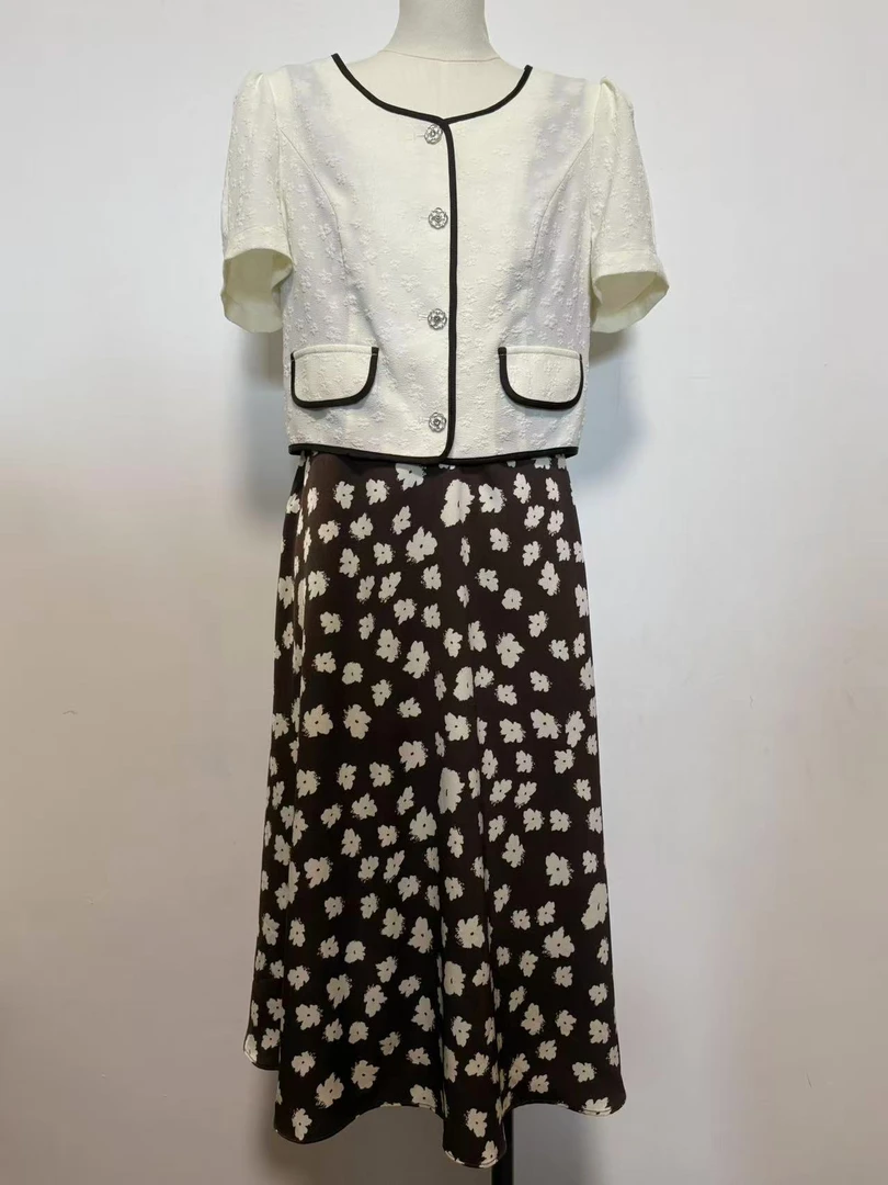 2025夏 小香风 套装 连衣裙时尚气质