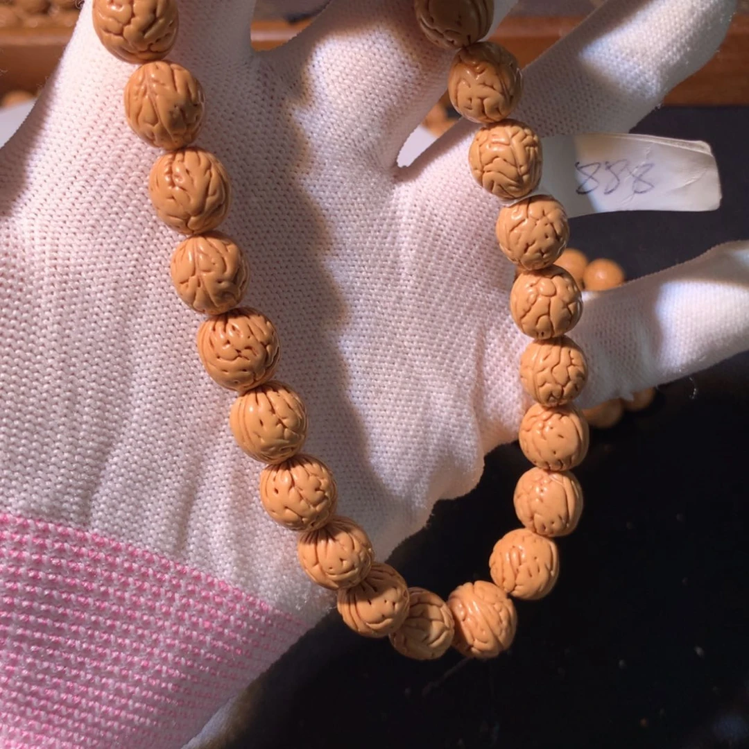 【闪购商品】桃核手串守*乄肌肉大肠1.0尺寸