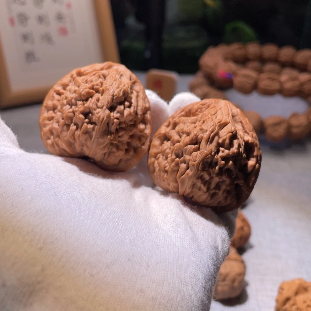 桃核把件44全品正版蓟县虎头王