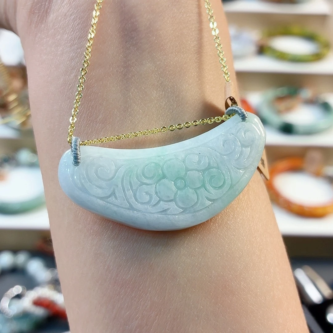 翡翠未镶嵌手链手串