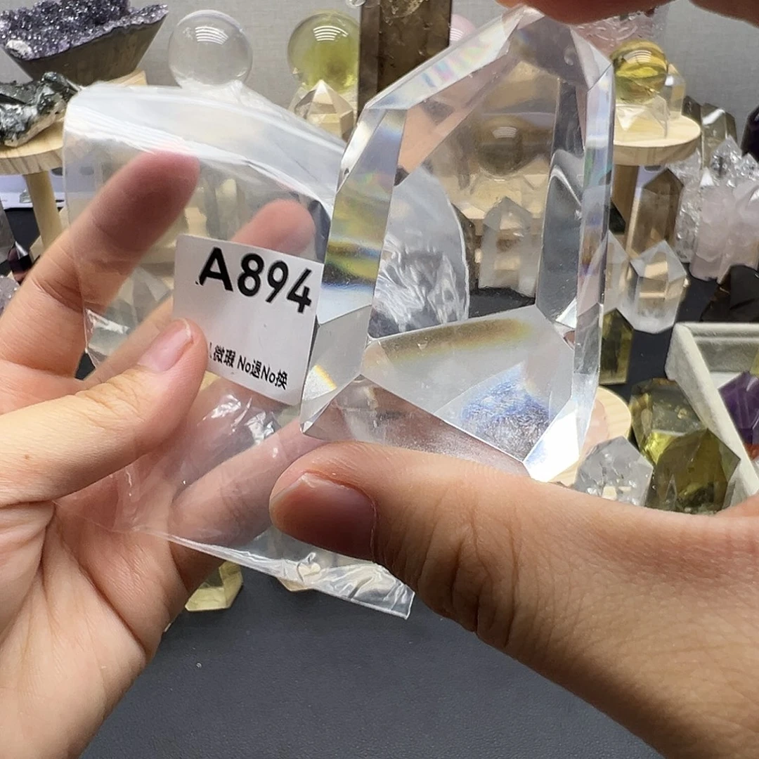 水晶天然水晶半成品未镶嵌默认微瑕