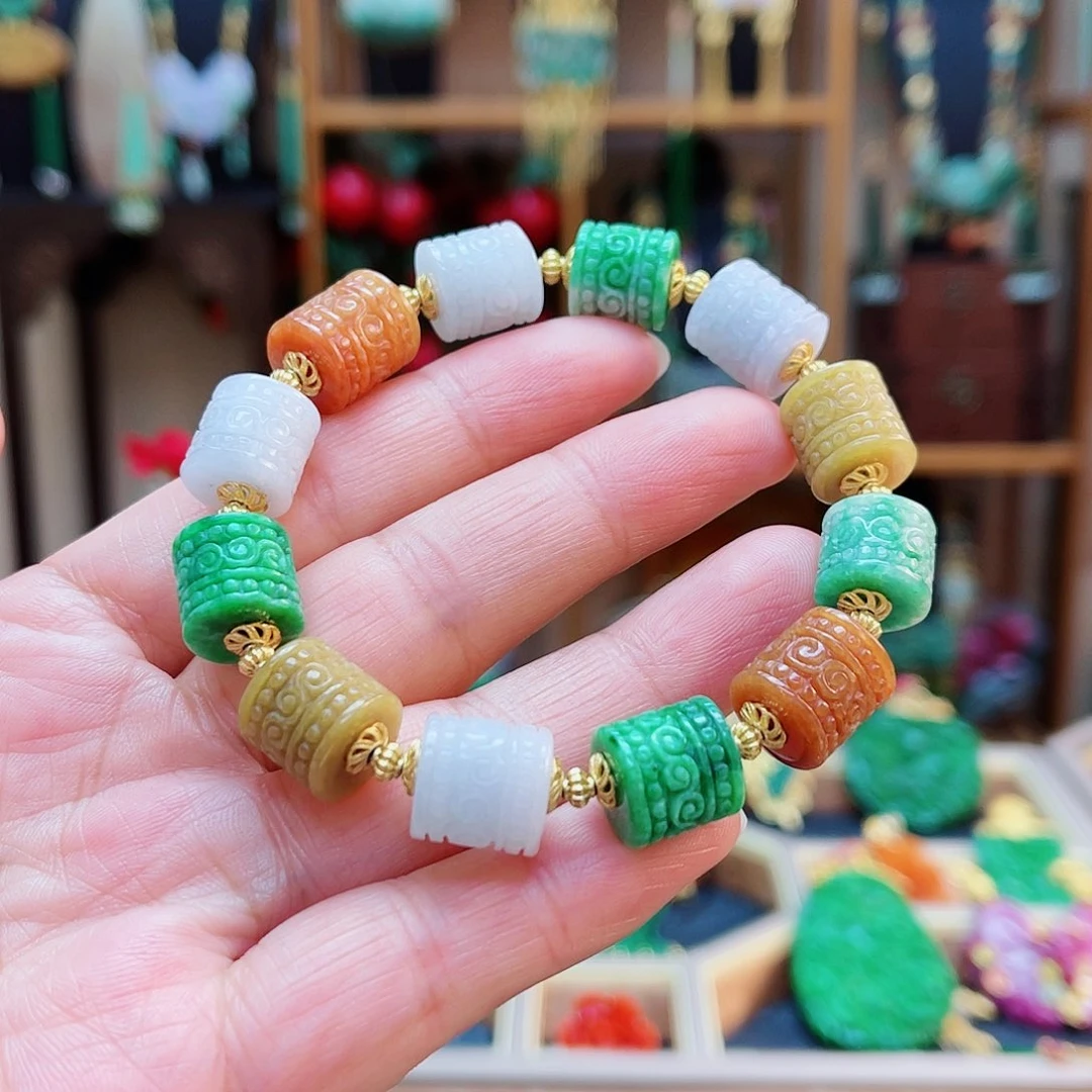 未镶嵌手串翡翠48小时鉴赏期