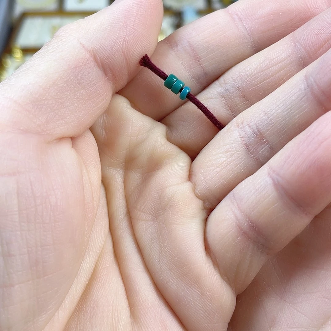 绿松石隔片3.5mm未镶嵌星*