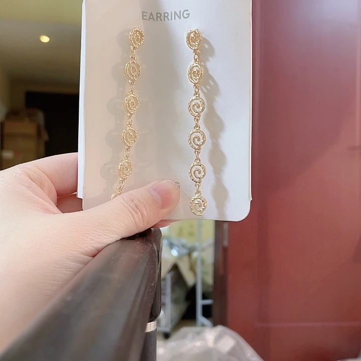 非金属锡合金非金属芒果耳钉872