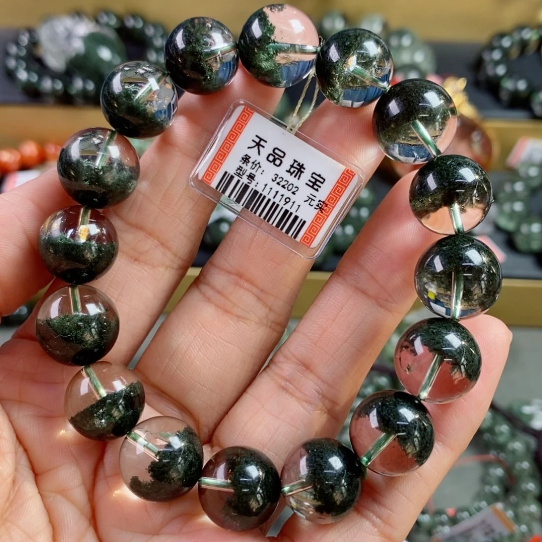 水晶手链未镶嵌绿幽灵手链1111911