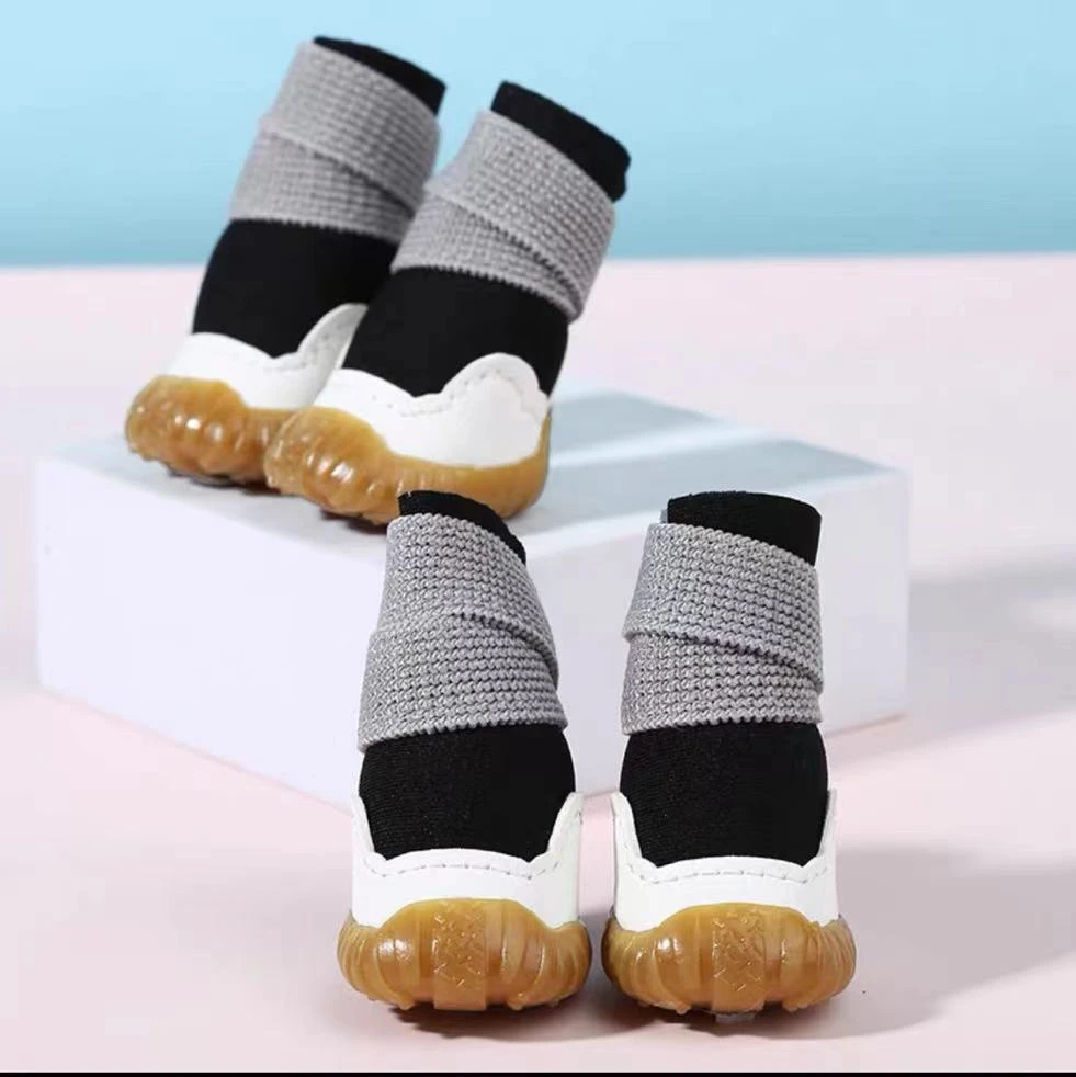 狗鞋子无敌帅气黑色