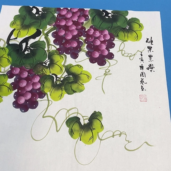 国画今天早上国画作品欣赏