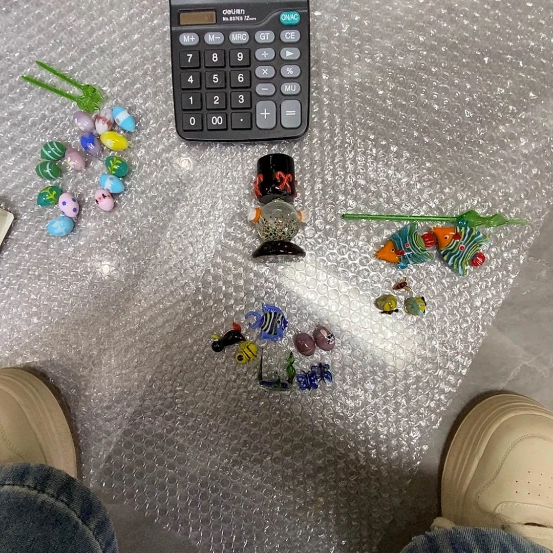 湖***涂琉璃手工艺品琉璃摆件