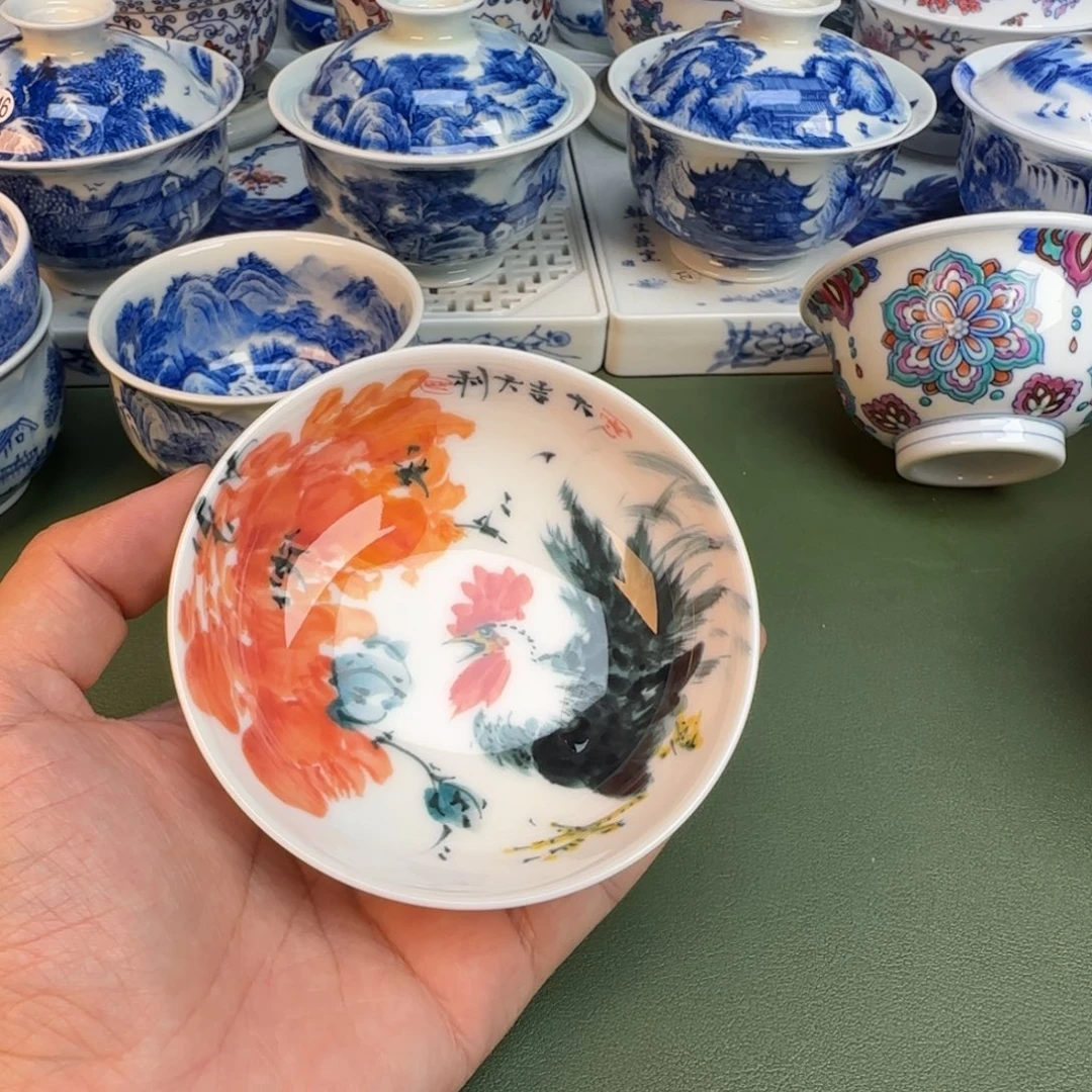 纯手工纯手绘茶具219