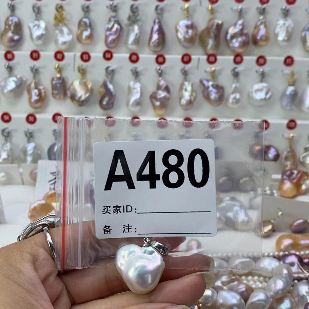 淡水珍珠银S925镶嵌颈饰