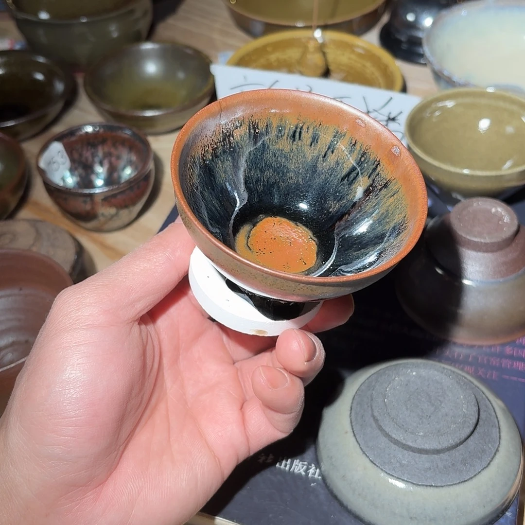 茶盏大宋建盏茶器