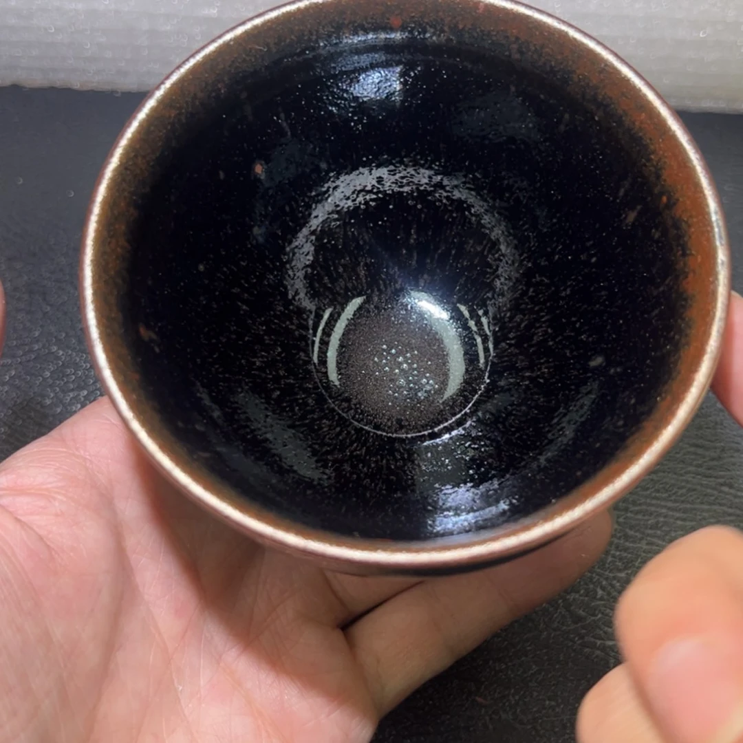 【闪购商品】茶盏131棉球茶器柴烧建盏