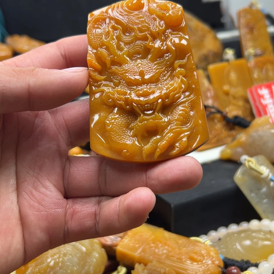 石英质玉（黄龙玉）未镶嵌多选一发货