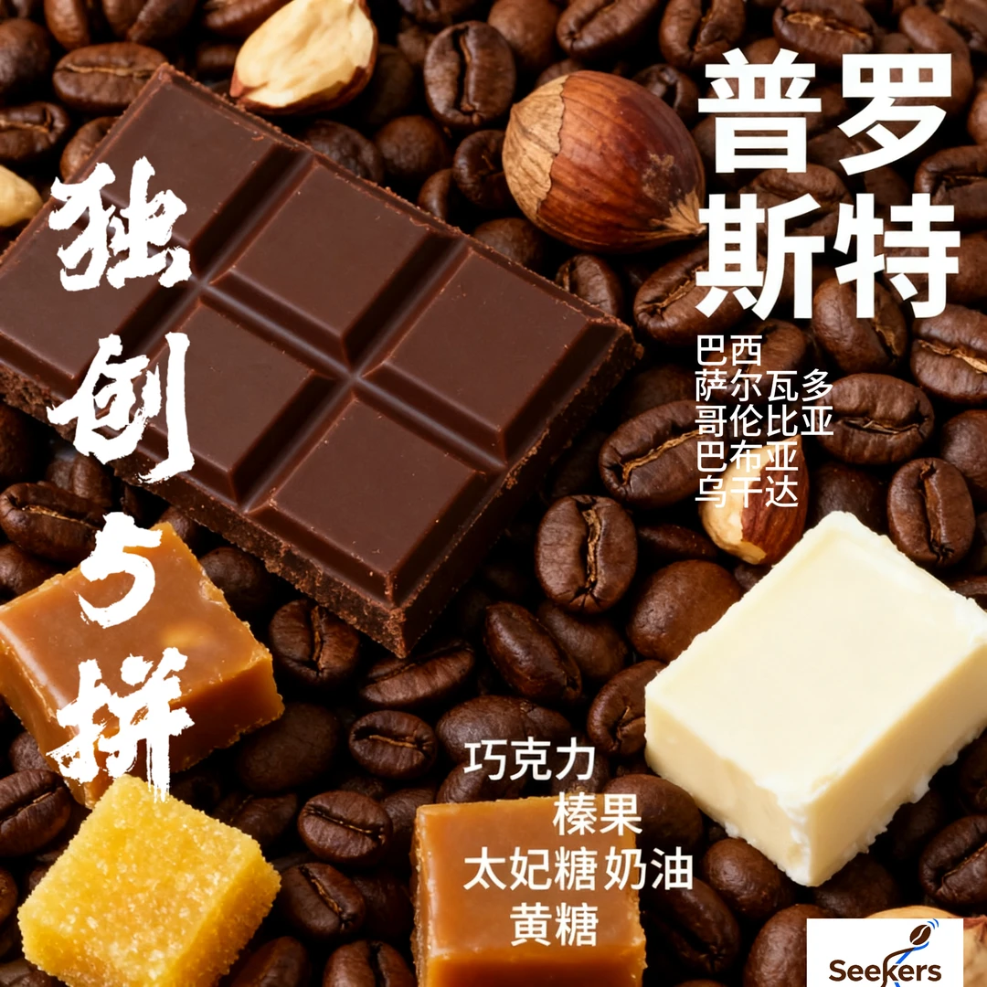 7天内新鲜烘焙独创5拼意式咖啡豆全网独一