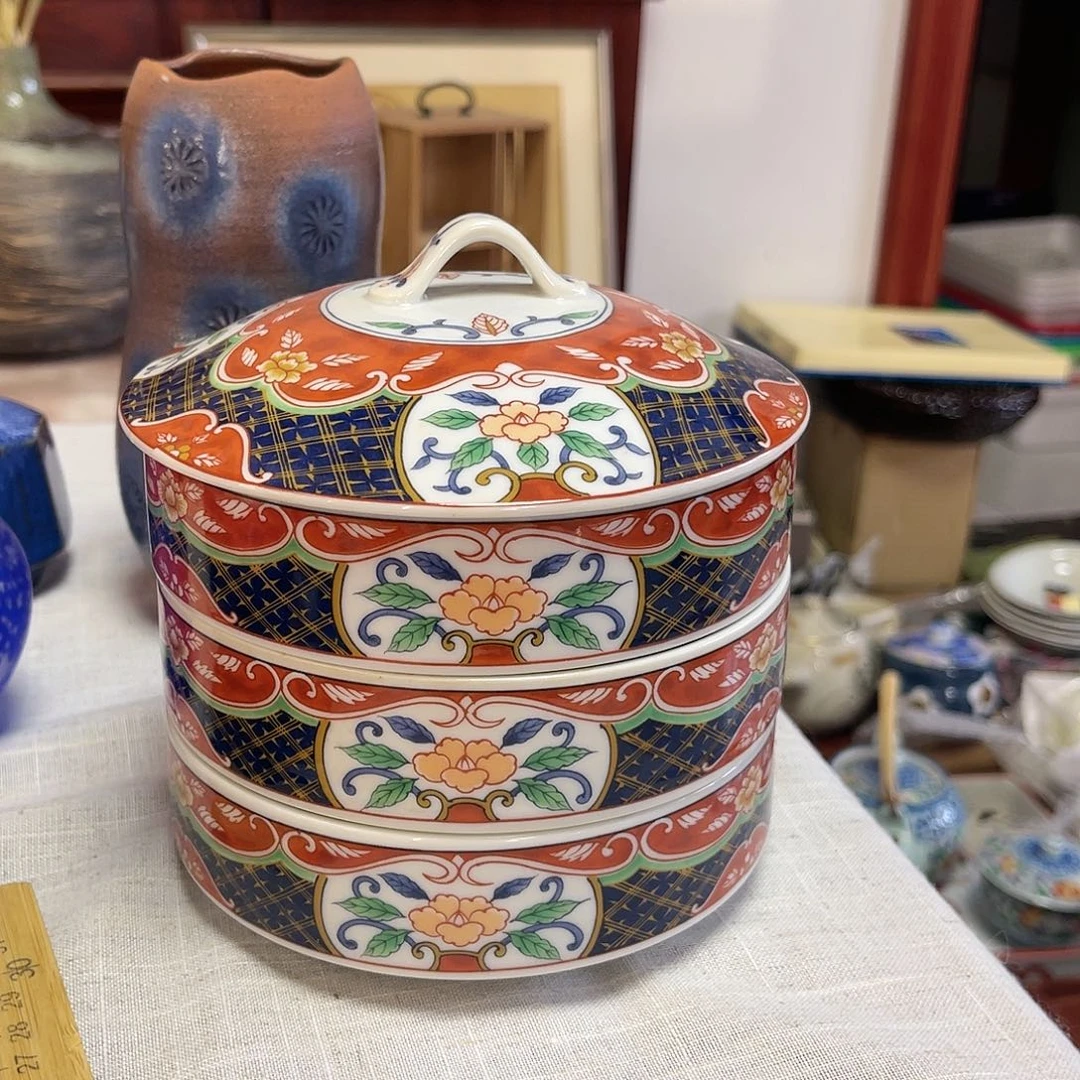 瓷片醍醐伊万里三重短