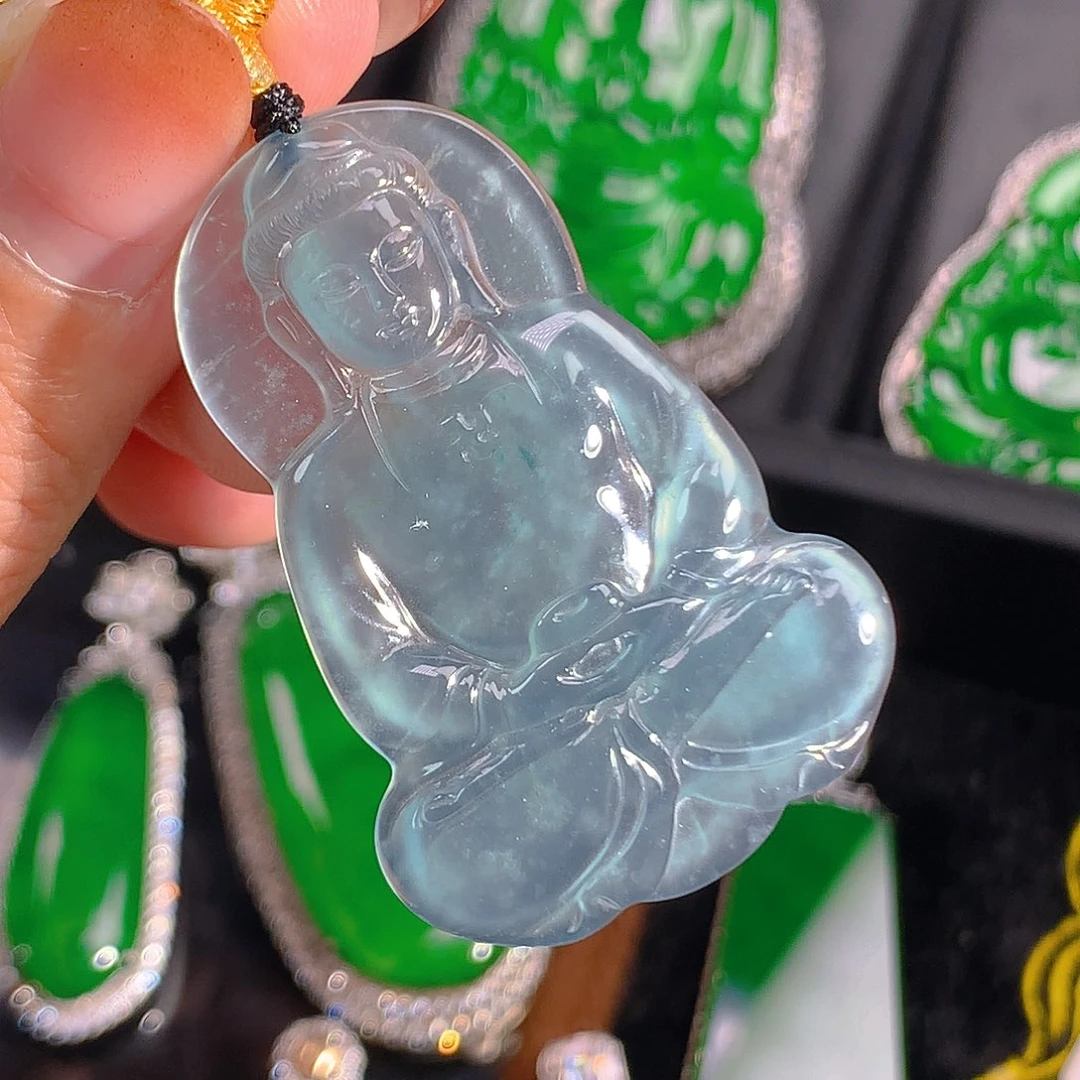 翡翠吊坠(不含链)未镶嵌