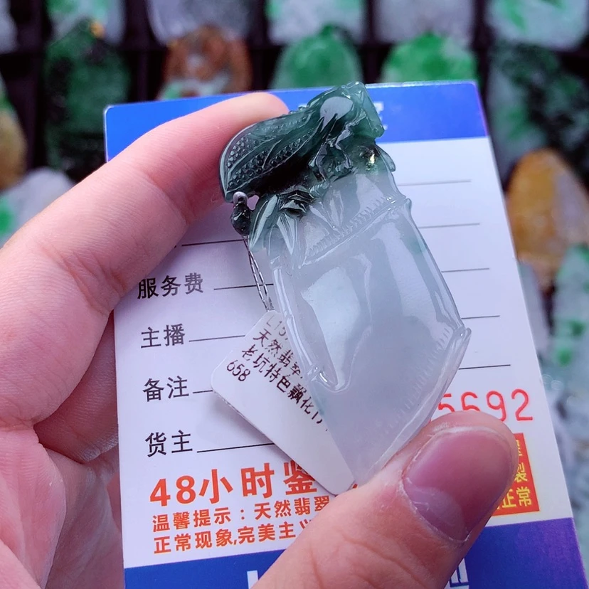 【闪购商品】翡翠颈饰未镶嵌挂件