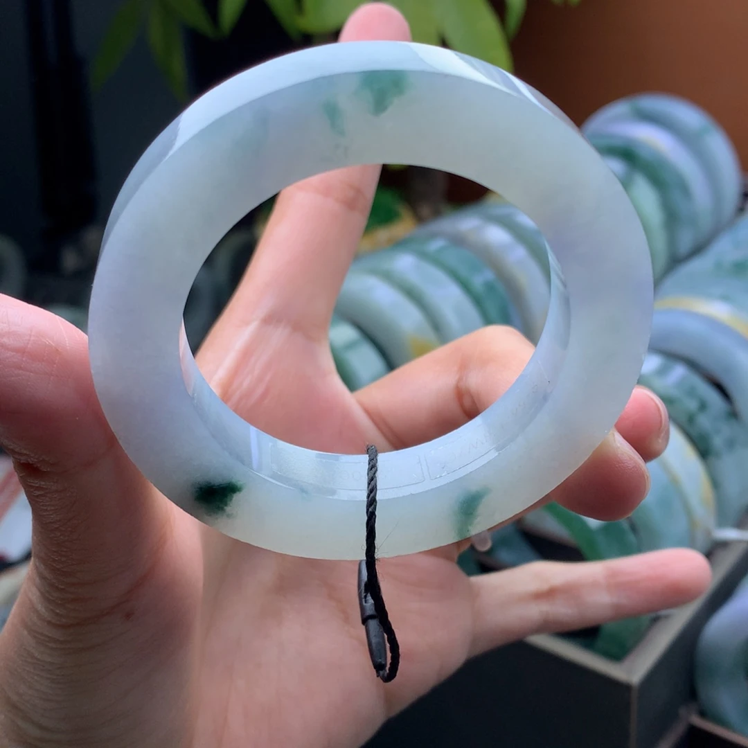 未镶嵌定制手镯定制翡翠定制49-54