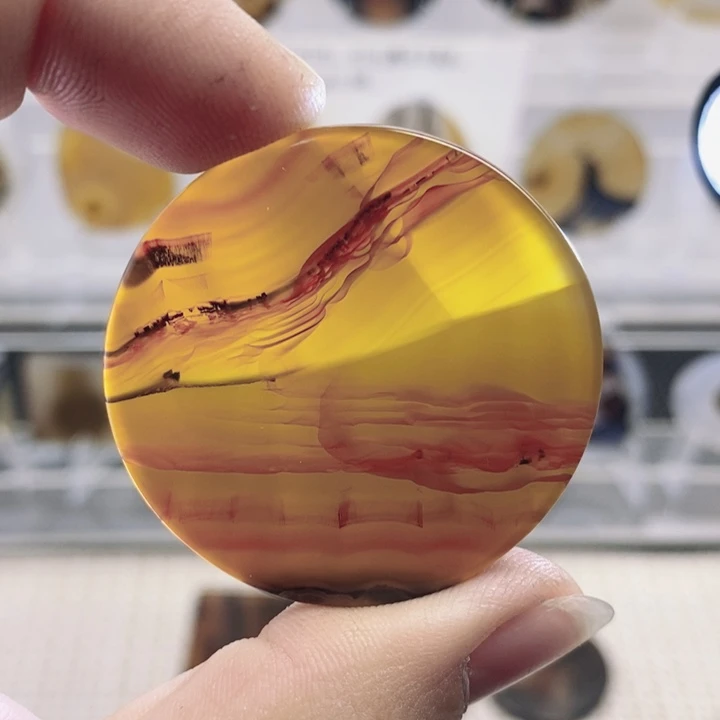 玛瑙/玉髓未镶嵌颈饰