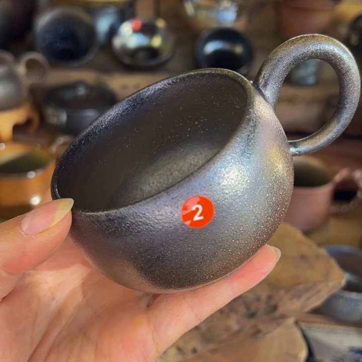 建水杨坤柴烧咖啡杯