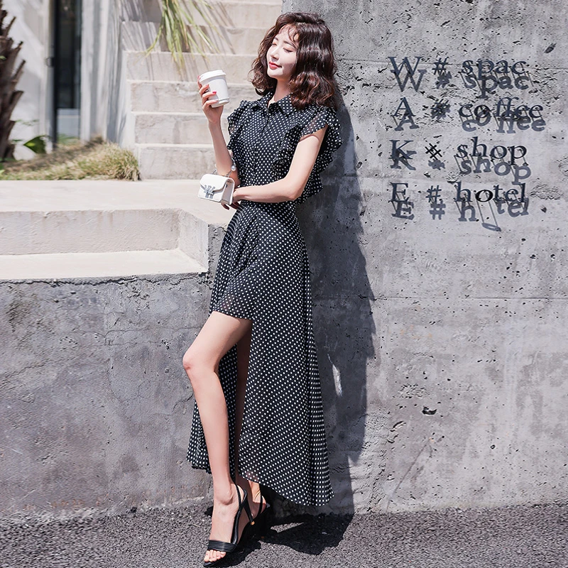 高知穿搭套装2025新款夏季两件套波点衬衫半裙通勤女装高级感套装