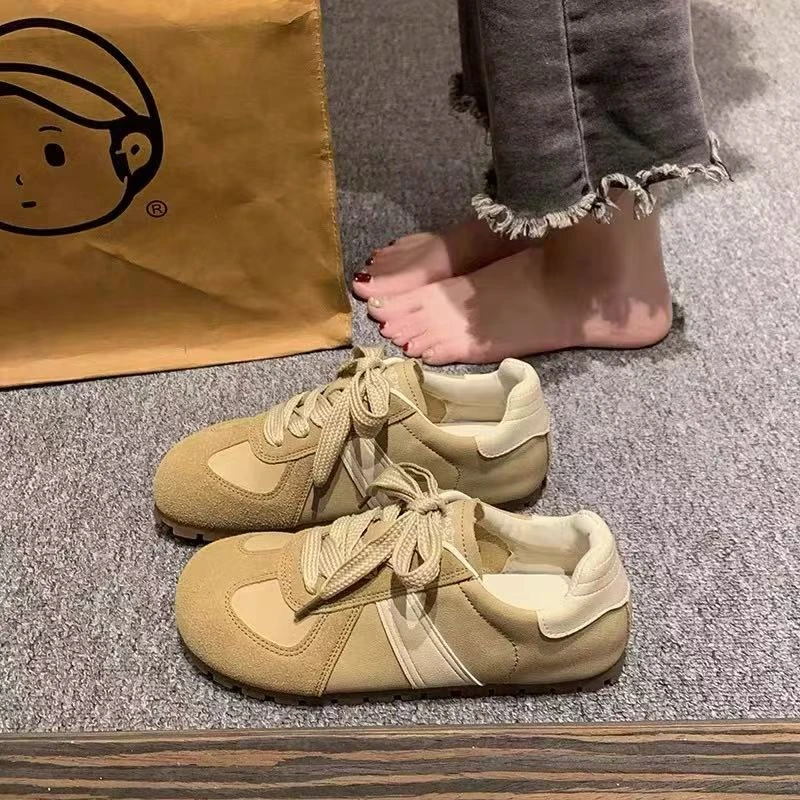 泡芙德训阿甘鞋春夏新款百搭轻便软底透气运动鞋女鞋休闲