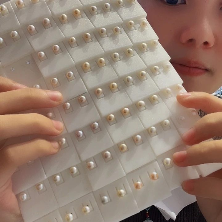 大理石磁石纯印耳钉222222222222222