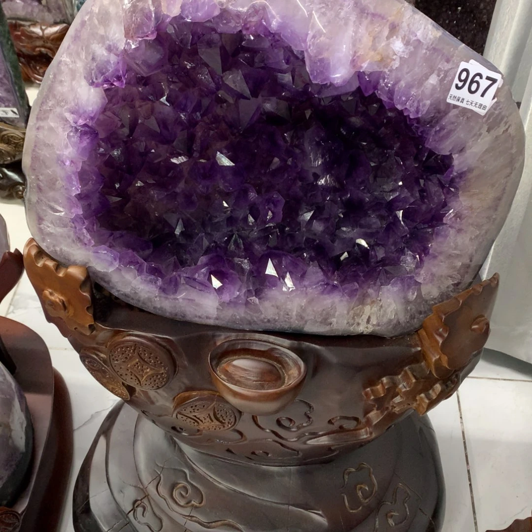 水晶水晶摆件未镶嵌柏*