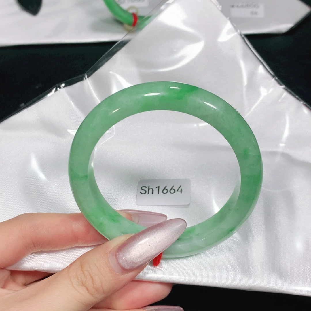 翡翠未镶嵌手镯SH1664-04