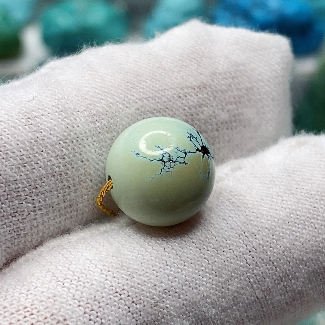 绿松石未镶嵌天然原矿 地大质检