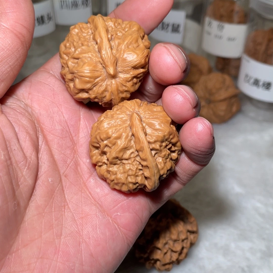 文玩核桃吊坠一帆风顺把件113