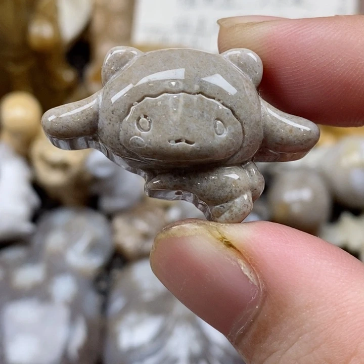 颈饰未镶嵌硅化珊瑚（珊瑚玉）小