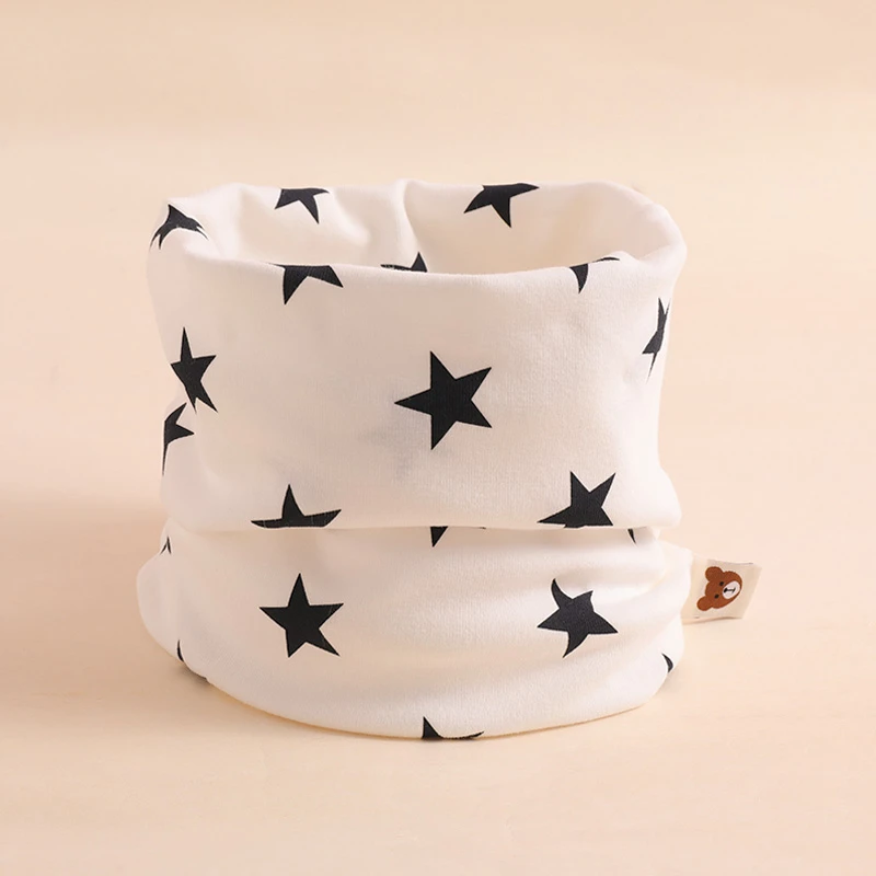 秋冬季儿童防风保暖围脖男女孩可爱卡通脖套宝宝亲肤舒适套头围巾