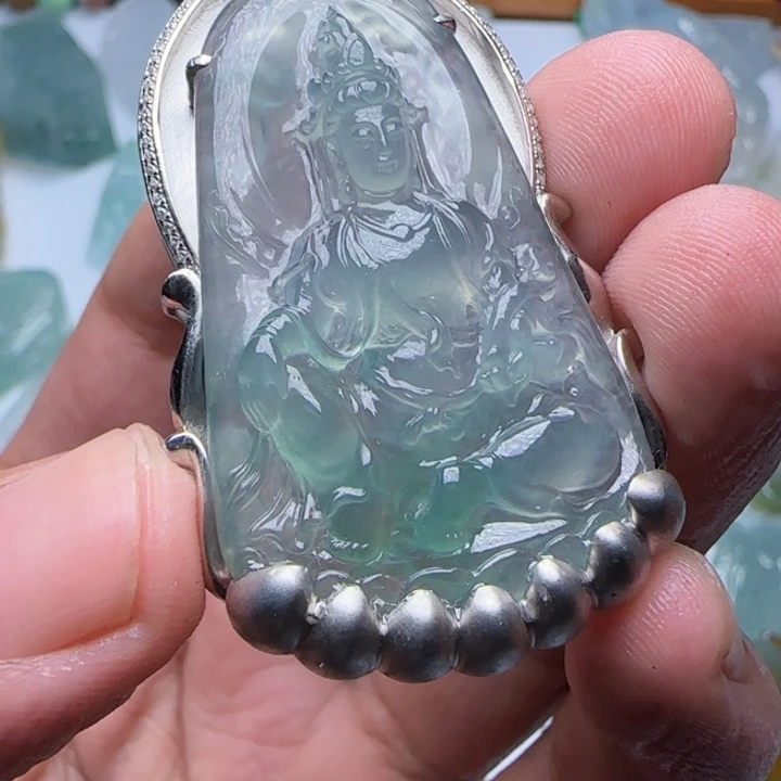 定制翡翠未镶嵌不包工