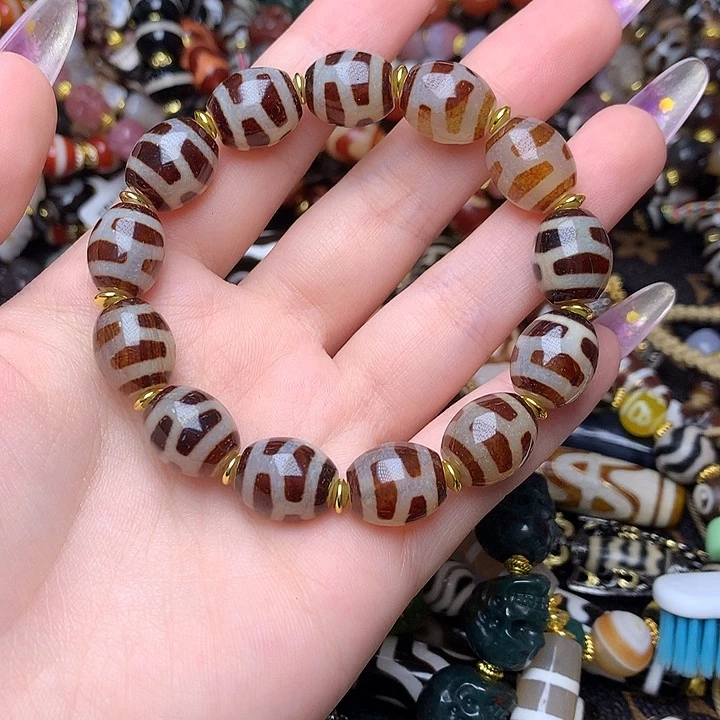 玛瑙/玉髓未镶嵌发一条