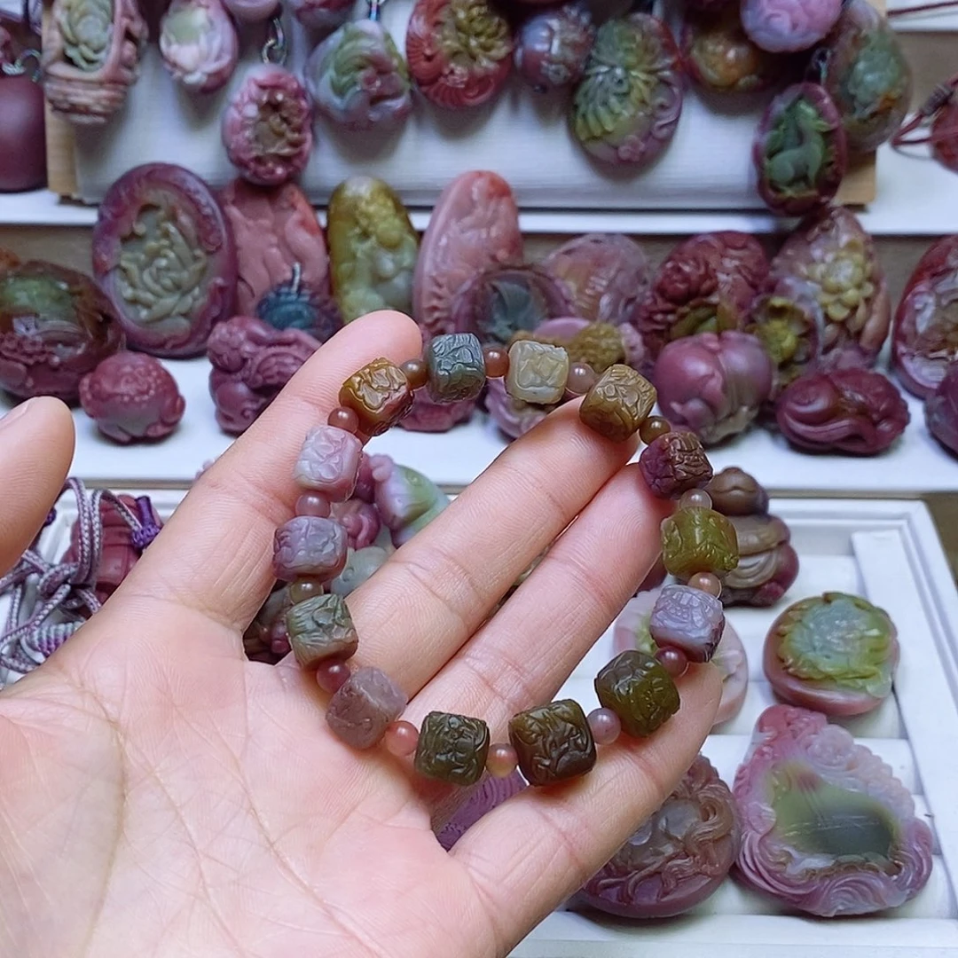 玛瑙/玉髓盐源玛瑙未镶嵌