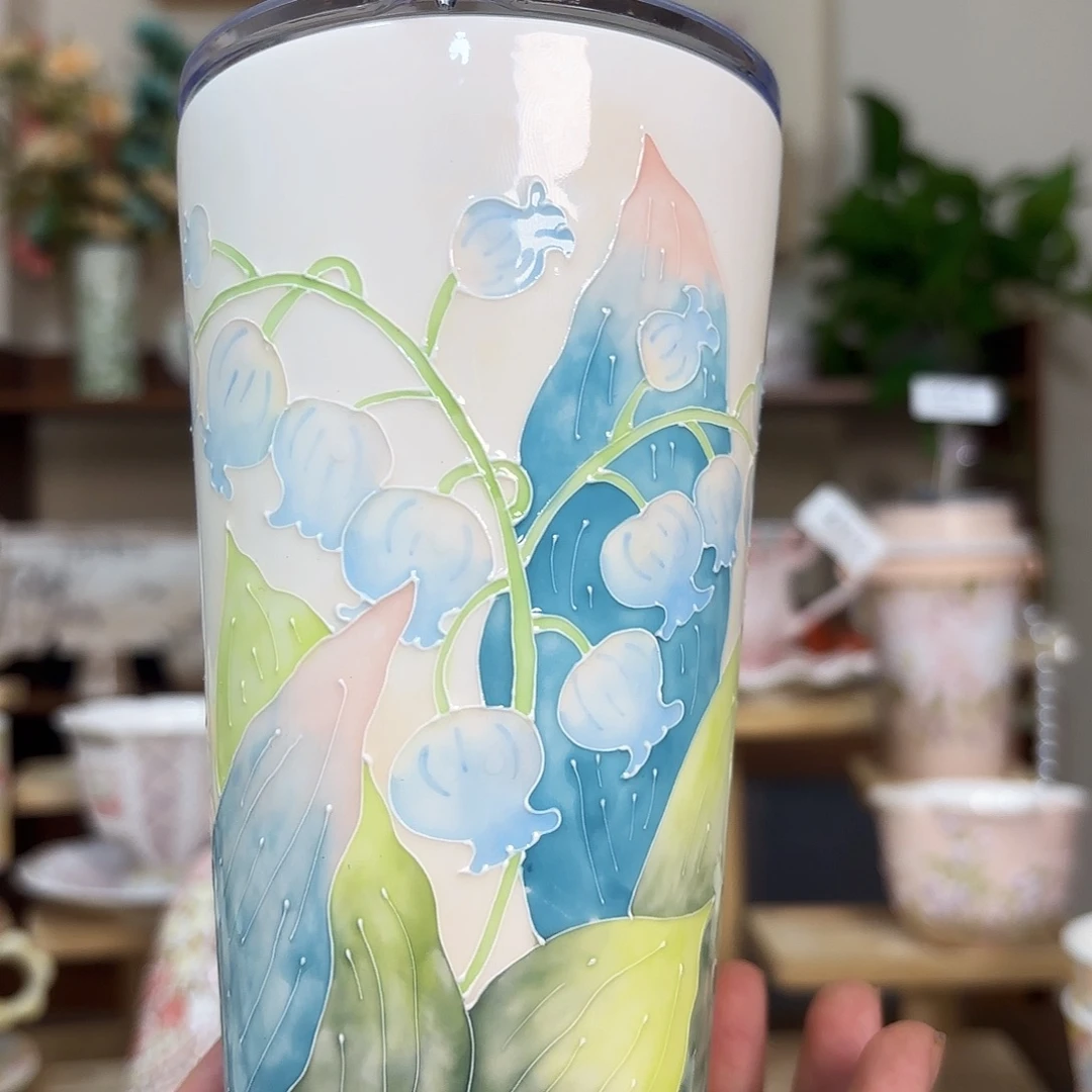 手绘创意高温釉下彩陶瓷