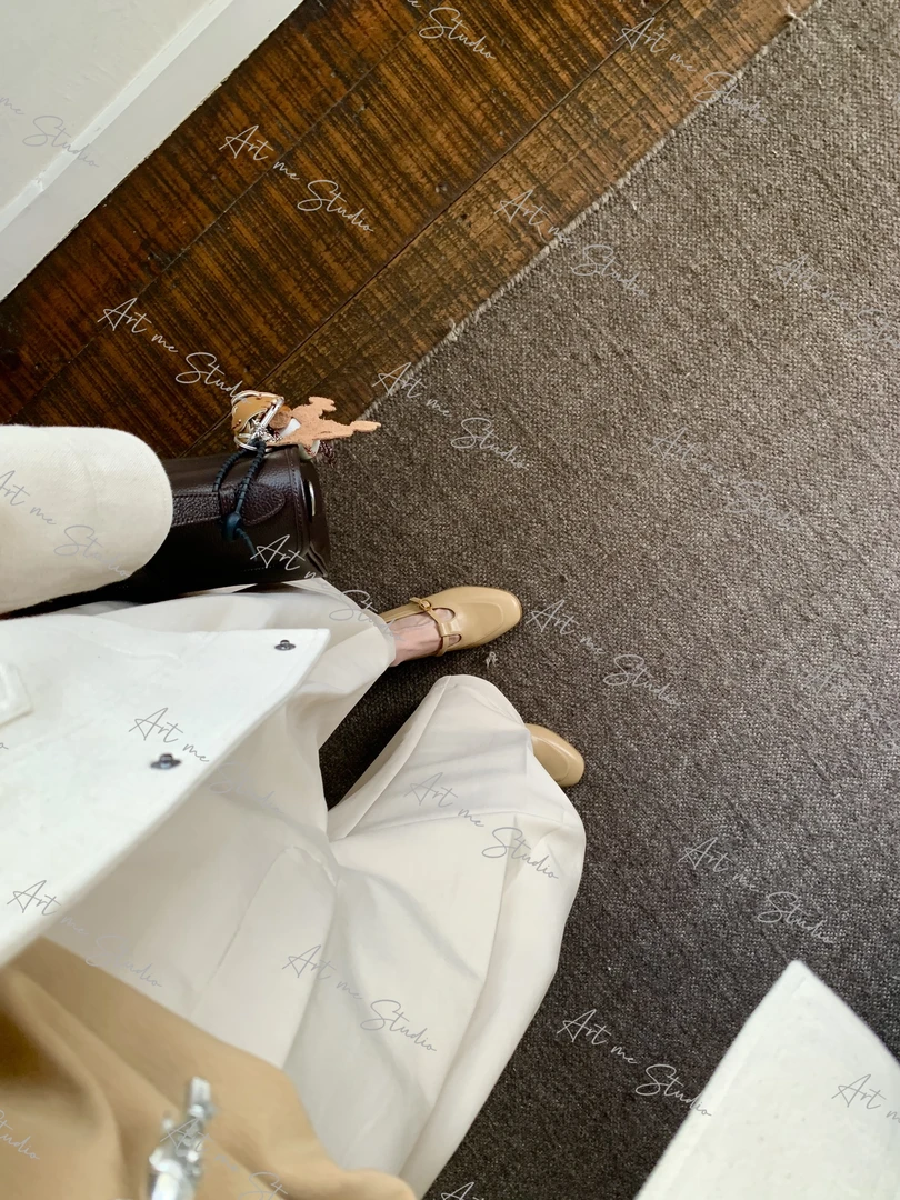 捏捏裤包容力随性少年感棉莱赛尔立裁显瘦百搭休闲裤w1766w1